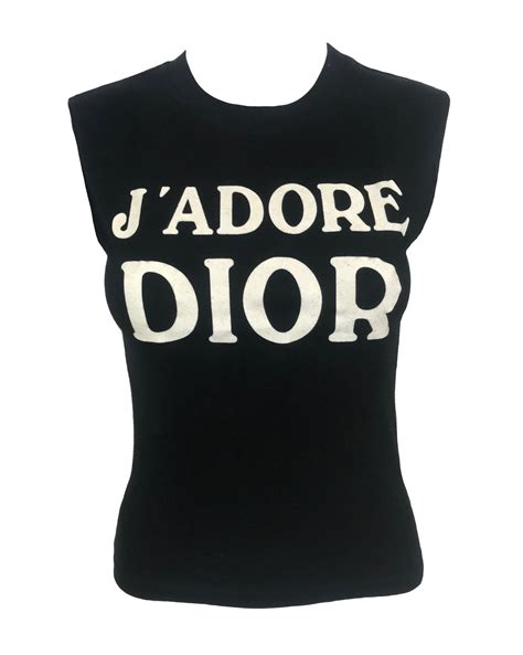 j'adore dior top vintage